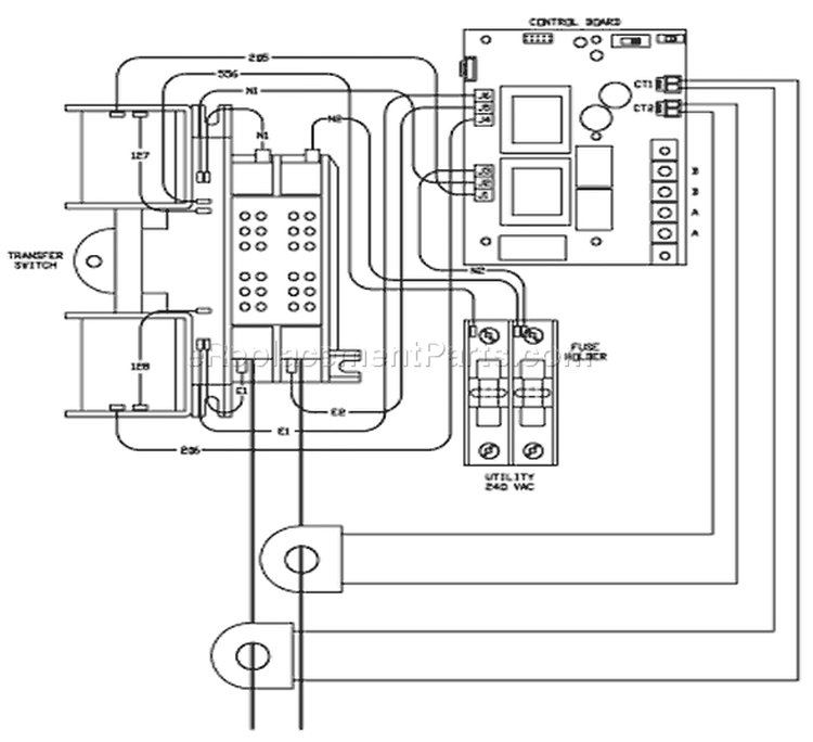Page C Diagram and Parts List for 071018-0  Briggs and Stratton Generator
